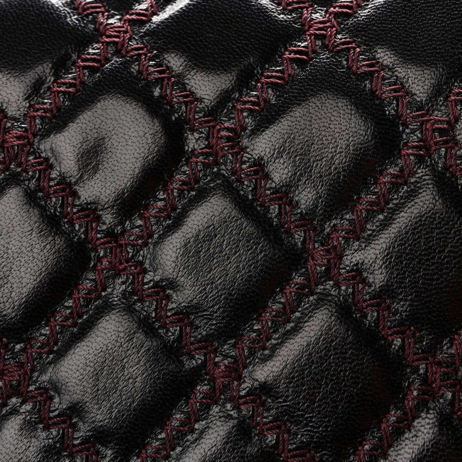 Chanel Goatskin Quilted New Medium Boy Handle Flap Burgundy 15 of 15