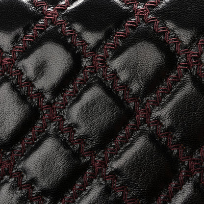 Chanel Goatskin Quilted New Medium Boy Handle Flap Burgundy 15 of 15