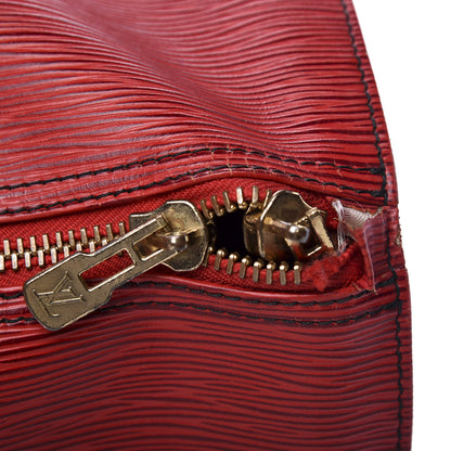 Louis Vuitton Epi Keepall 45 Castillan Red 9 of 15