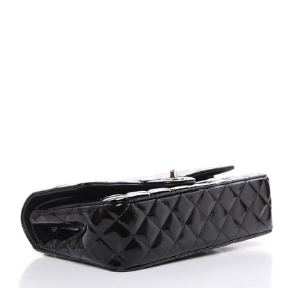 Chanel Patent Quilted Medium Double Flap Black 4 of 14
