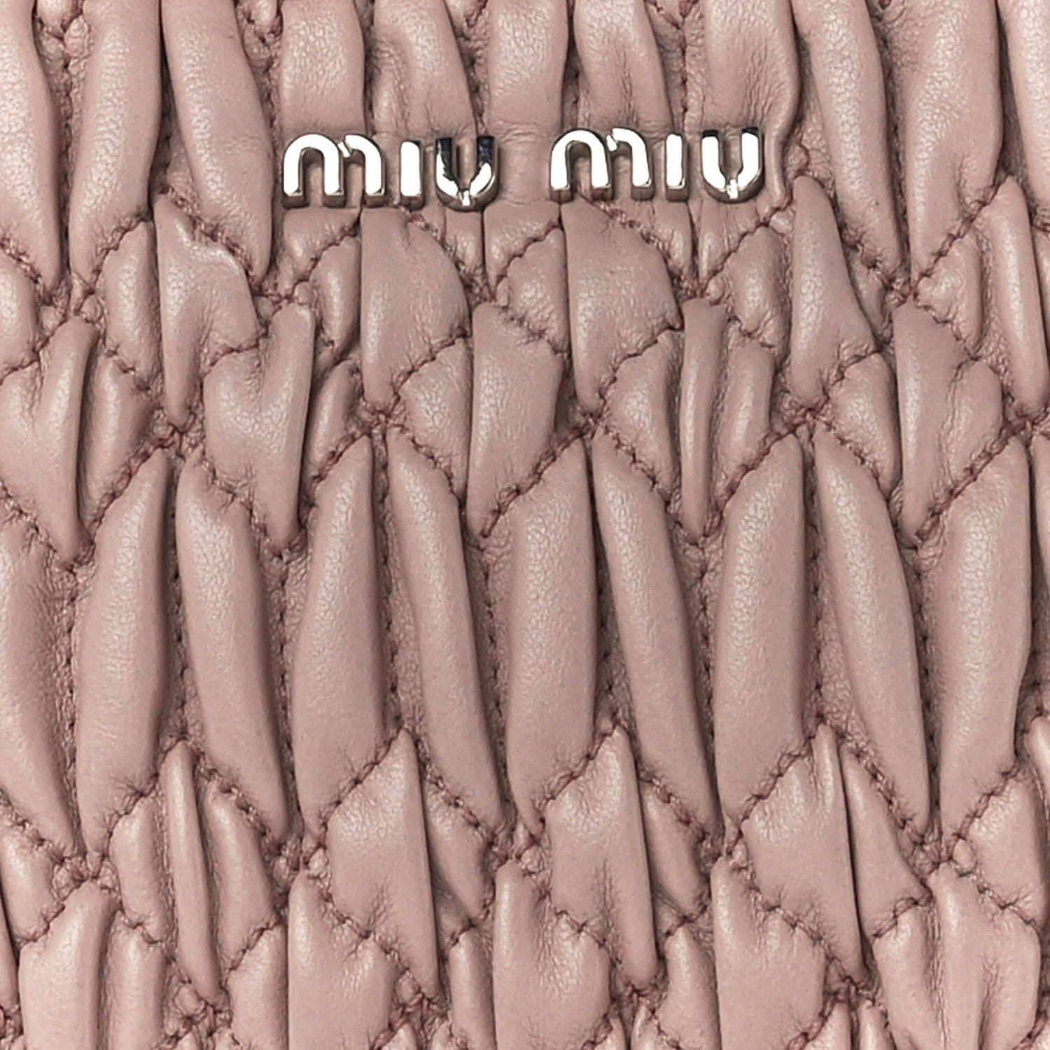Miu Miu Nappa Matelasse Crystal Camera Bag Cammeo 9 of 11