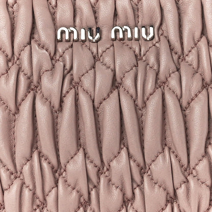 Miu Miu Nappa Matelasse Crystal Camera Bag Cammeo 9 of 11