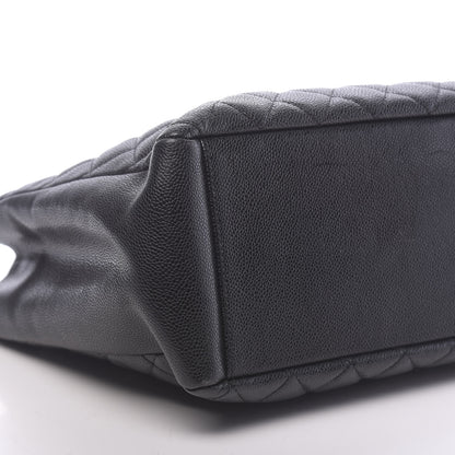 Chanel Caviar Quilted Grand Shopping Tote GST Black 9 of 12