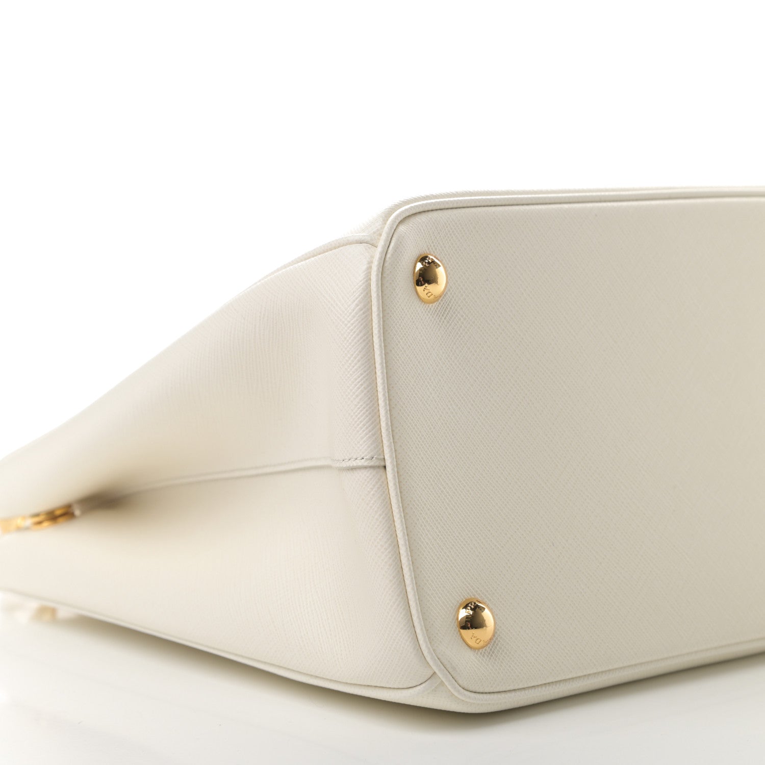 Prada Saffiano Lux Large Galleria Double Zip Tote White 11 of 12