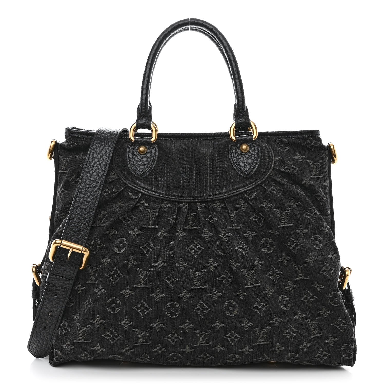 Louis Vuitton Denim Neo Cabby GM Black 1 of 15