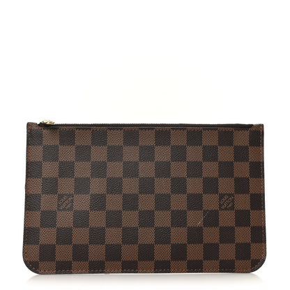 Louis Vuitton Damier Ebene Neverfull MM GM Pochette 1 of 7
