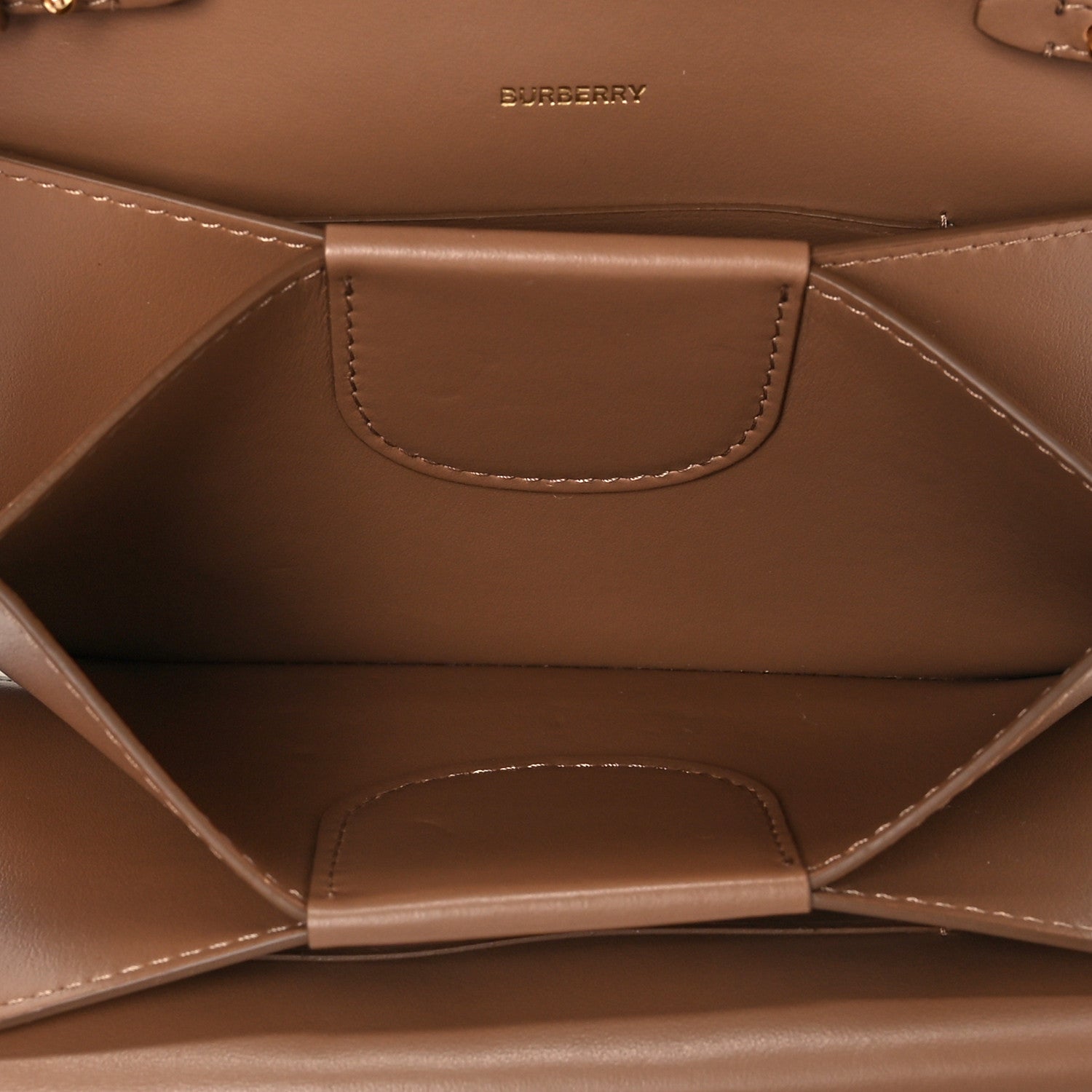 Burberry Calfskin Stingray Print Small TB Chain Bag Light Sand 4 of 6
