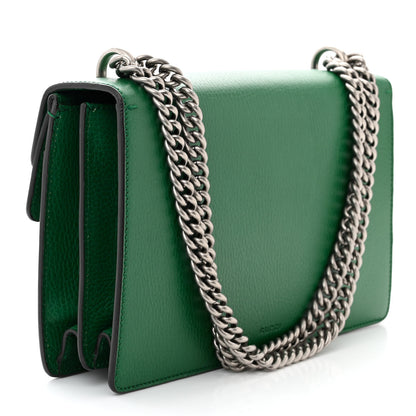 Gucci Pebbled Calfskin Small Dionysus Shoulder Bag Emerald 3 of 10