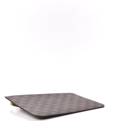Louis Vuitton Damier Ebene Neverfull MM GM Pochette Rose Ballerine 4 of 9