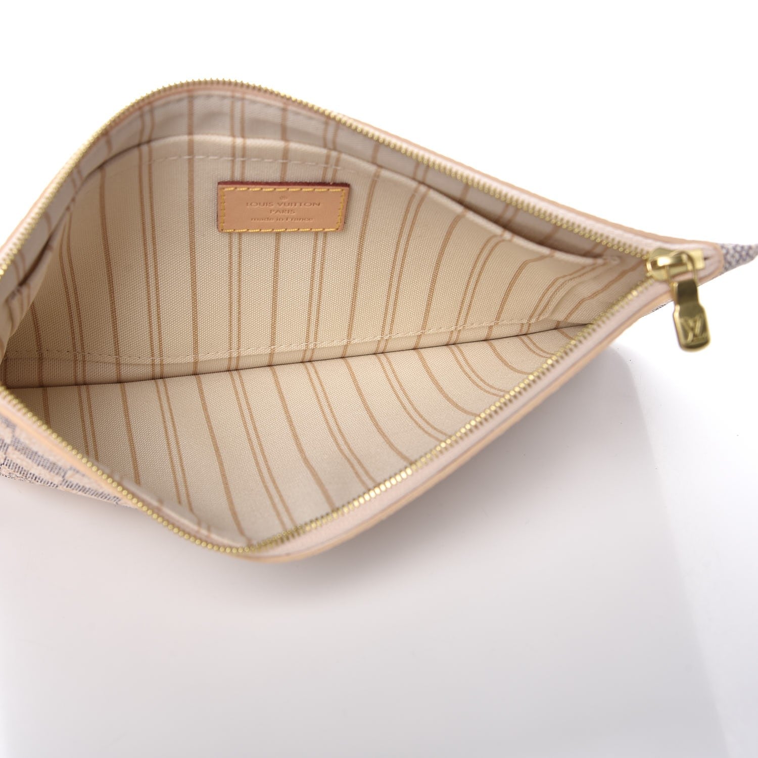 Louis Vuitton Damier Azur Neverfull MM GM Pochette 5 of 7