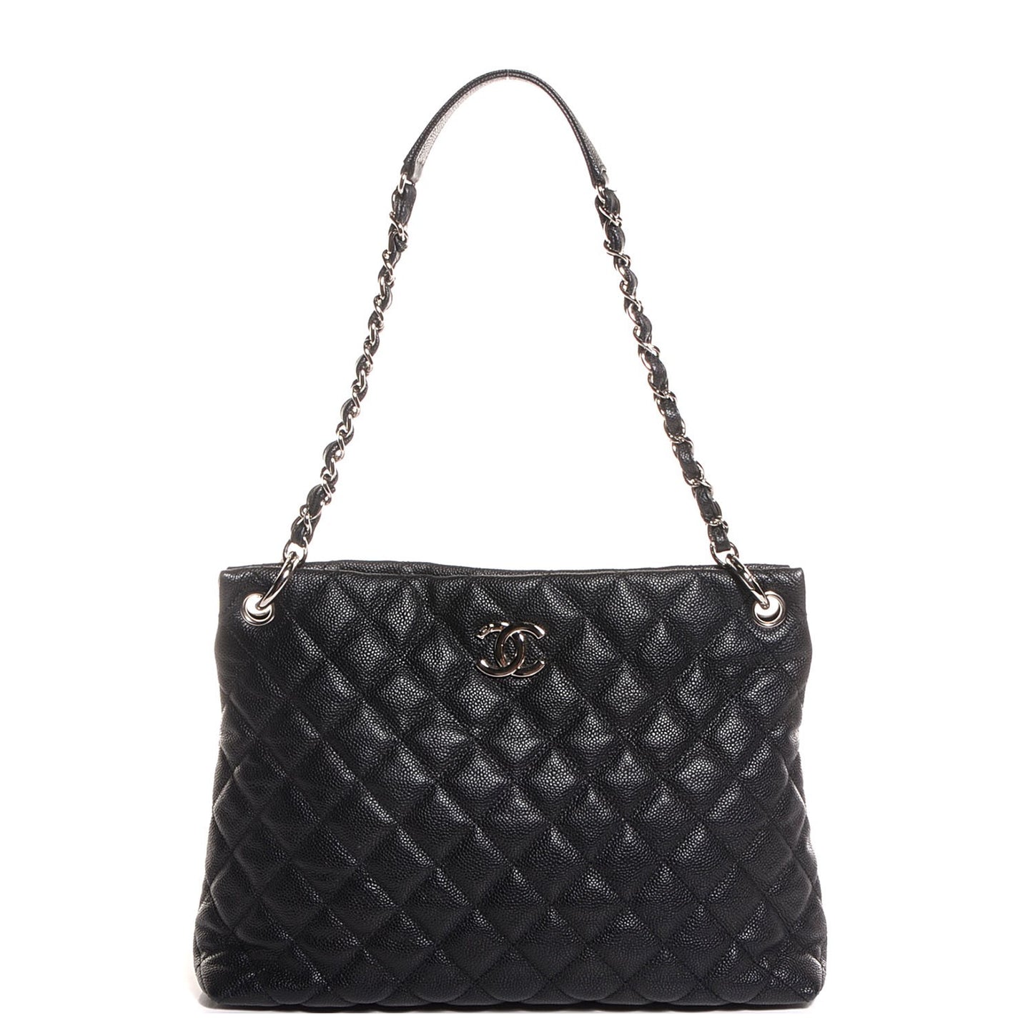 Caviar Easy Zip Tote Black