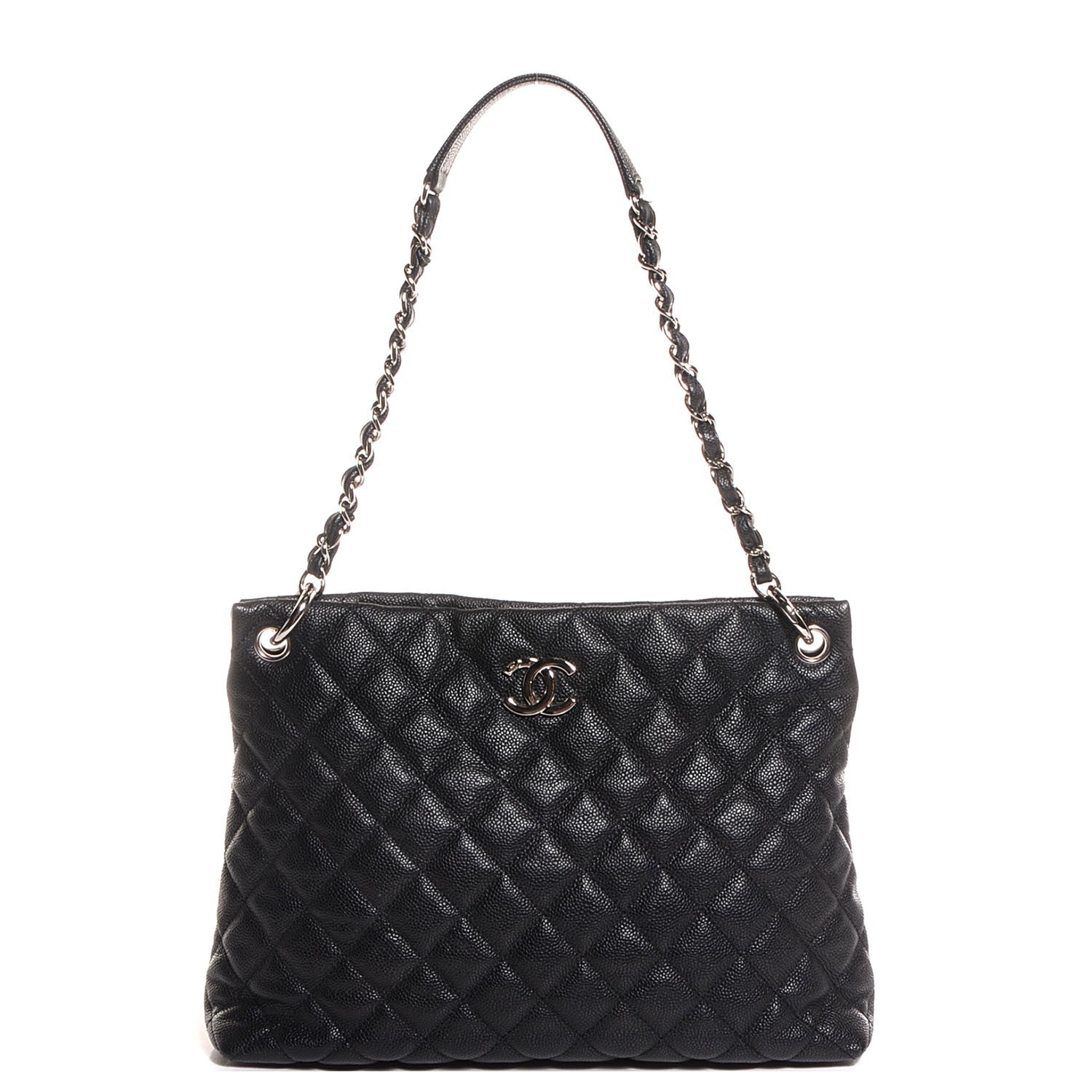 Chanel Caviar Easy Zip Tote Black 1 of 7