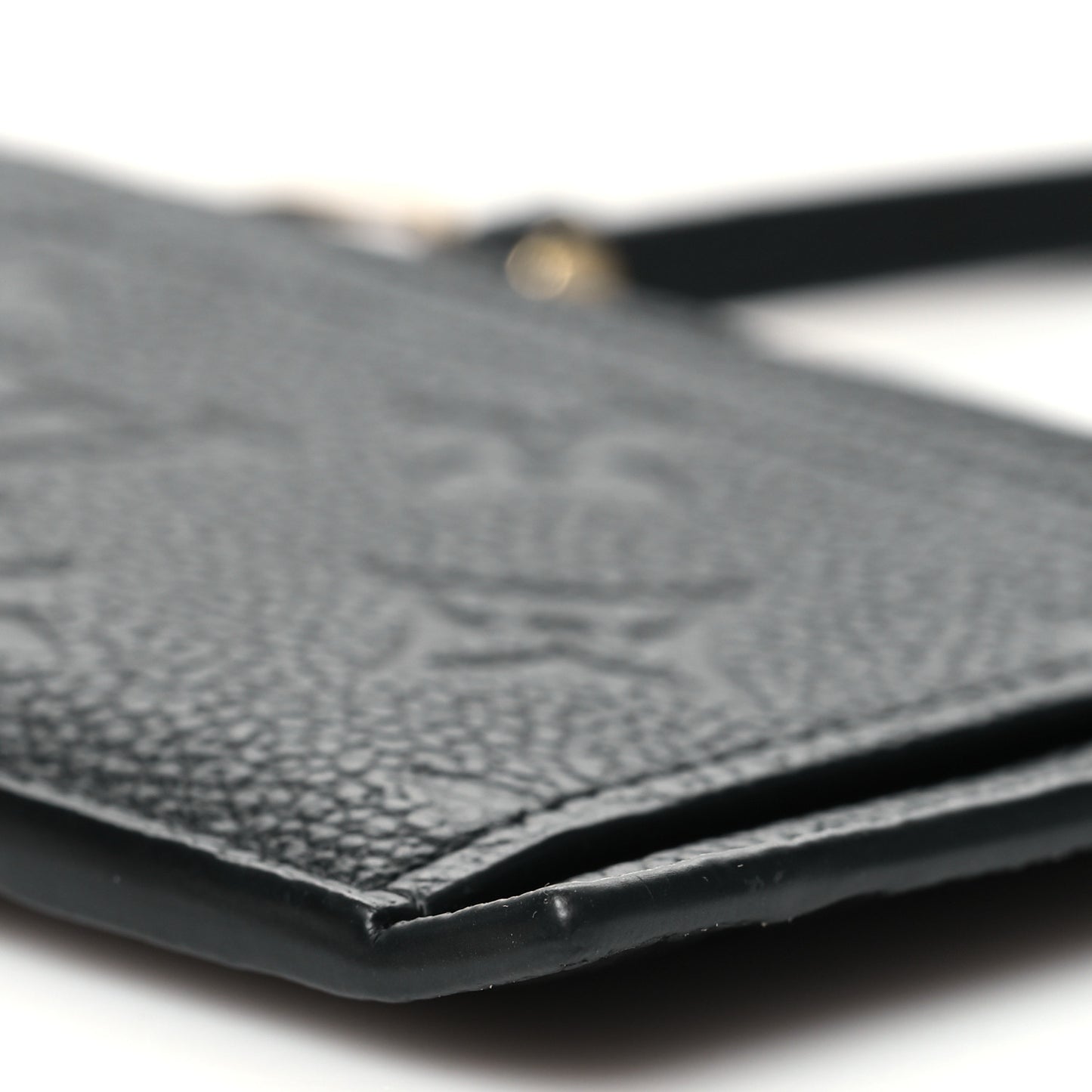 Empreinte Zipper Card Holder Black