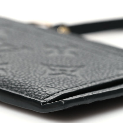 Louis Vuitton Empreinte Zipper Card Holder Black 9 of 11