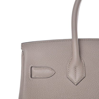 Hermes Togo Birkin 30 Gris Asphalte 27 of 32