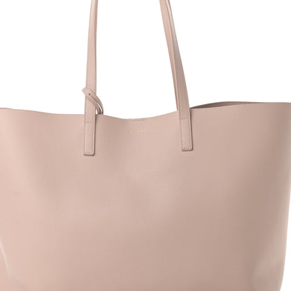 Saint Laurent Calfskin Large Shopping Tote Pale Blush 9 of 19