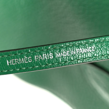 Hermes Chevre Mysore Mini 1923 Bolide Vert Vertigo 8 of 11