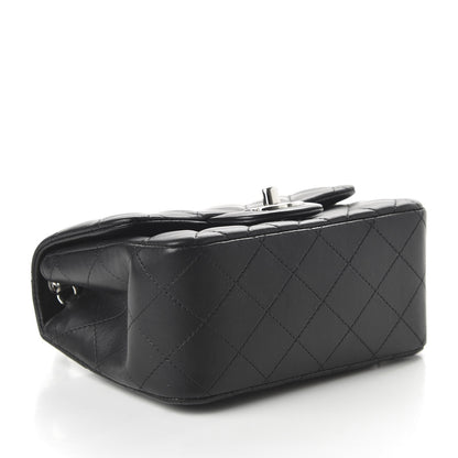 Chanel Lambskin Quilted Mini Square Flap Black 4 of 11