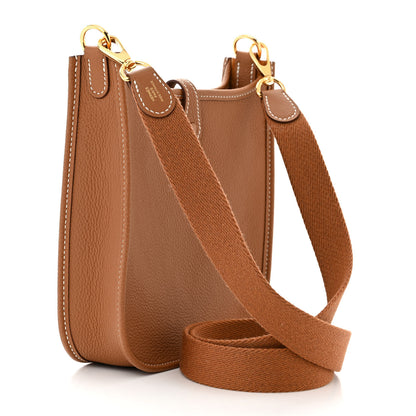 Hermes Taurillon Maurice Evelyne TPM Gold 3 of 11