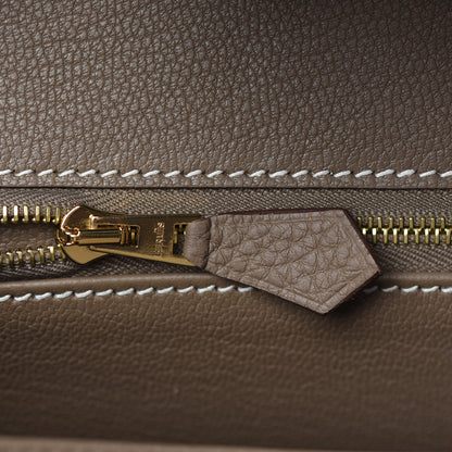 Hermes Togo Birkin 30 Etoupe 19 of 33
