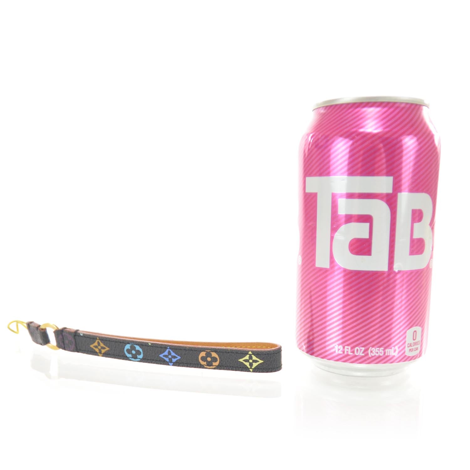 Louis Vuitton Monogram Multicolor Phone Strap Black 2 of 3