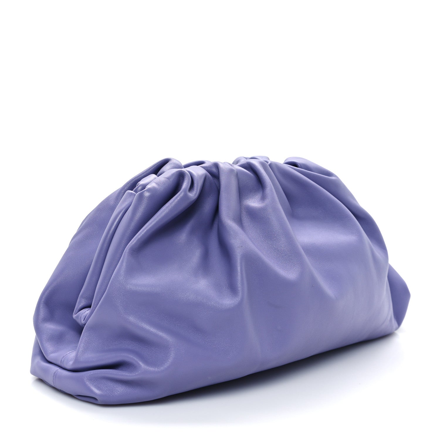 Bottega Veneta Smooth Butter Calf The Pouch Oversized Clutch Lavender 3 of 12