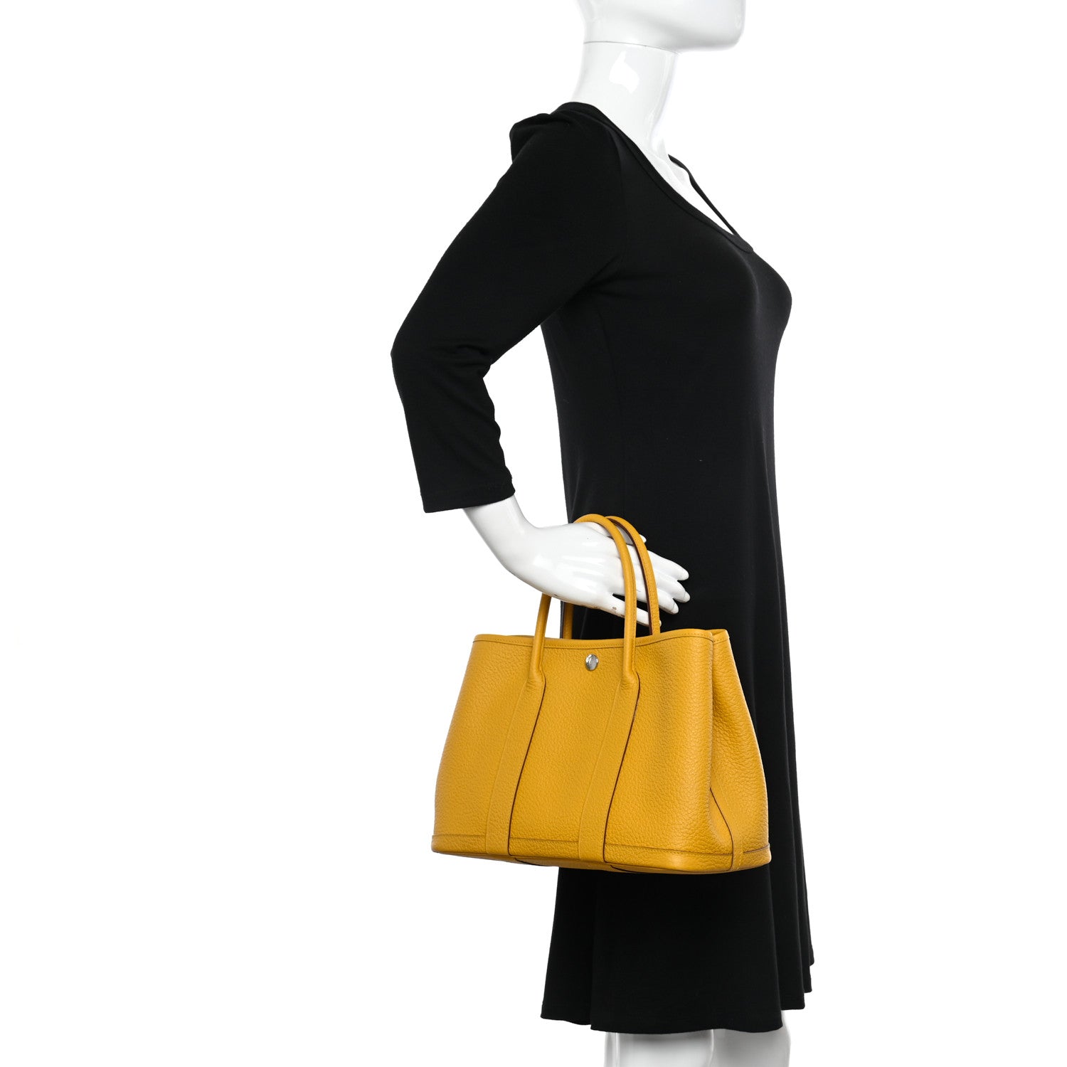 Hermes Negonda Garden Party TPM 30 Jaune Ambre 2 of 10