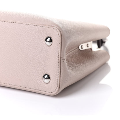 Louis Vuitton Taurillon Capucines PM Galet Violet 13 of 17