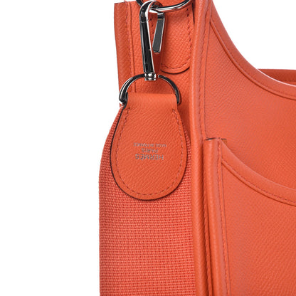 Hermes Epsom Evelyne III GM Orange Poppy 7 of 9
