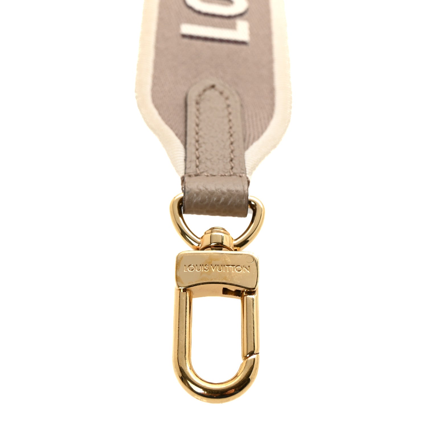 Louis Vuitton Jacquard Diane Shoulder Strap Tourterelle Creme 5 of 5