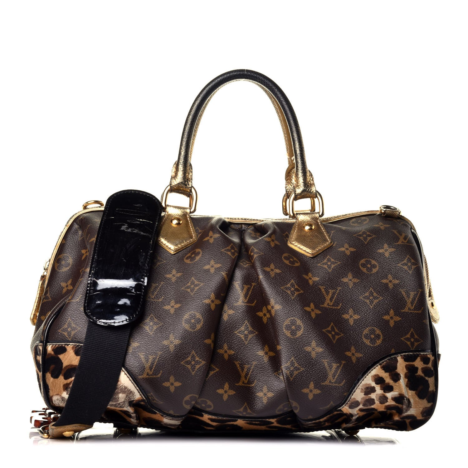 Louis Vuitton Monogram Leopard Stephen Bag 1 of 16