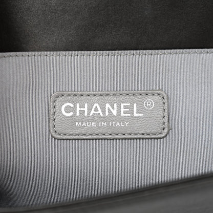 Chanel Calfskin Quilted Medium Boy Flap Black 6 of 12