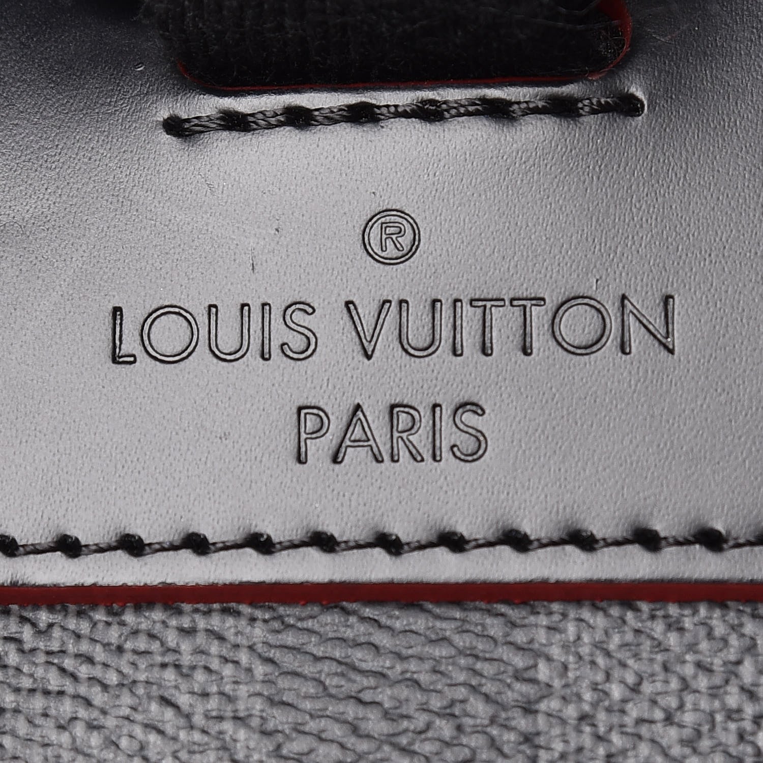 Louis Vuitton Damier Graphite Christopher PM Red 8 of 14