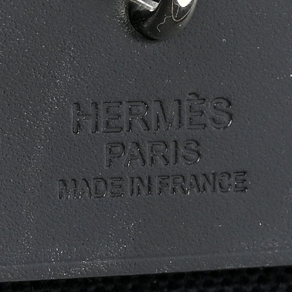 Hermes Military Toile Vache Hunter Herbag Zip PM 31 Black 9 of 13
