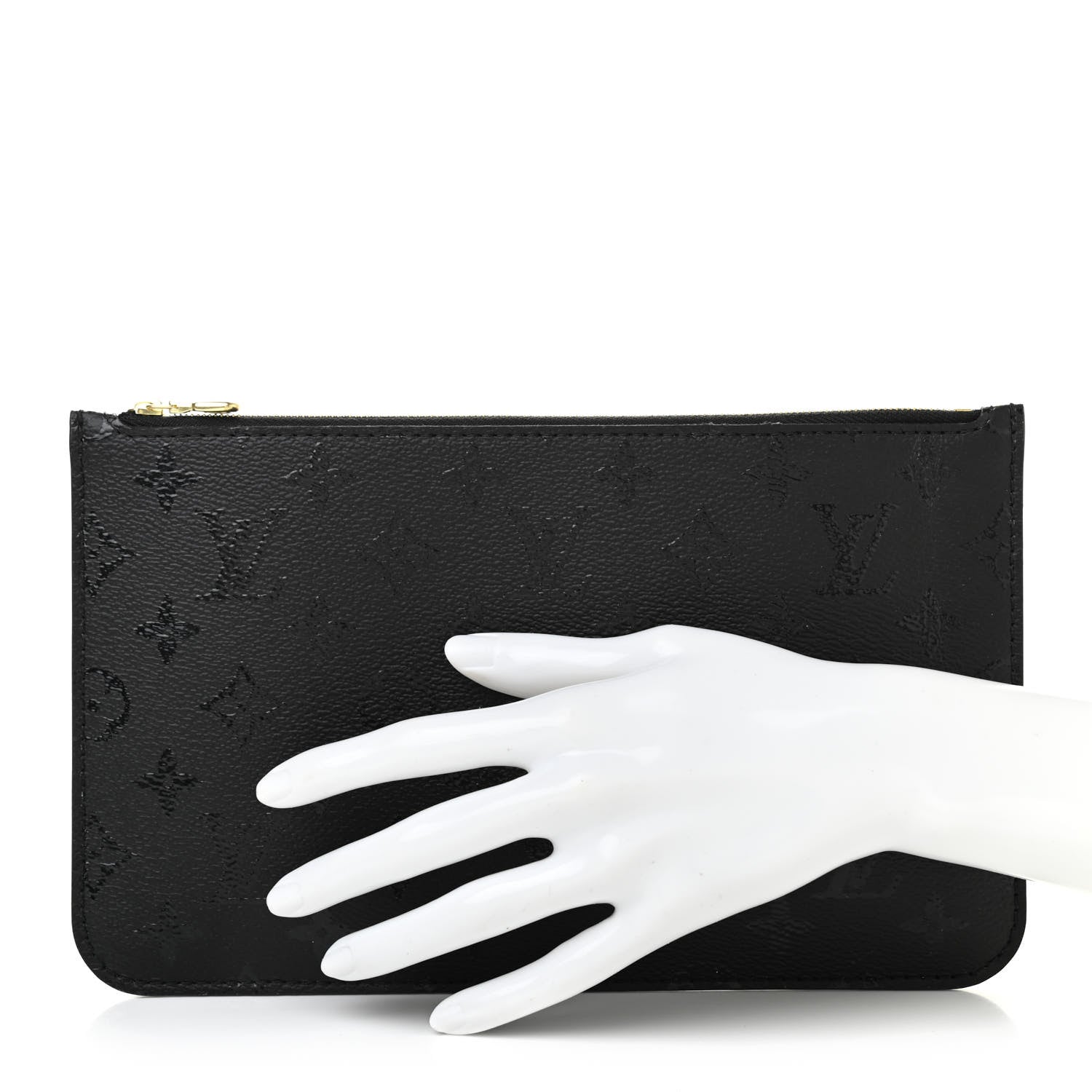 Louis Vuitton X UF Monogram Neverfull MM GM Pochette Black 2 of 7