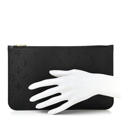 Louis Vuitton X UF Monogram Neverfull MM GM Pochette Black 2 of 7