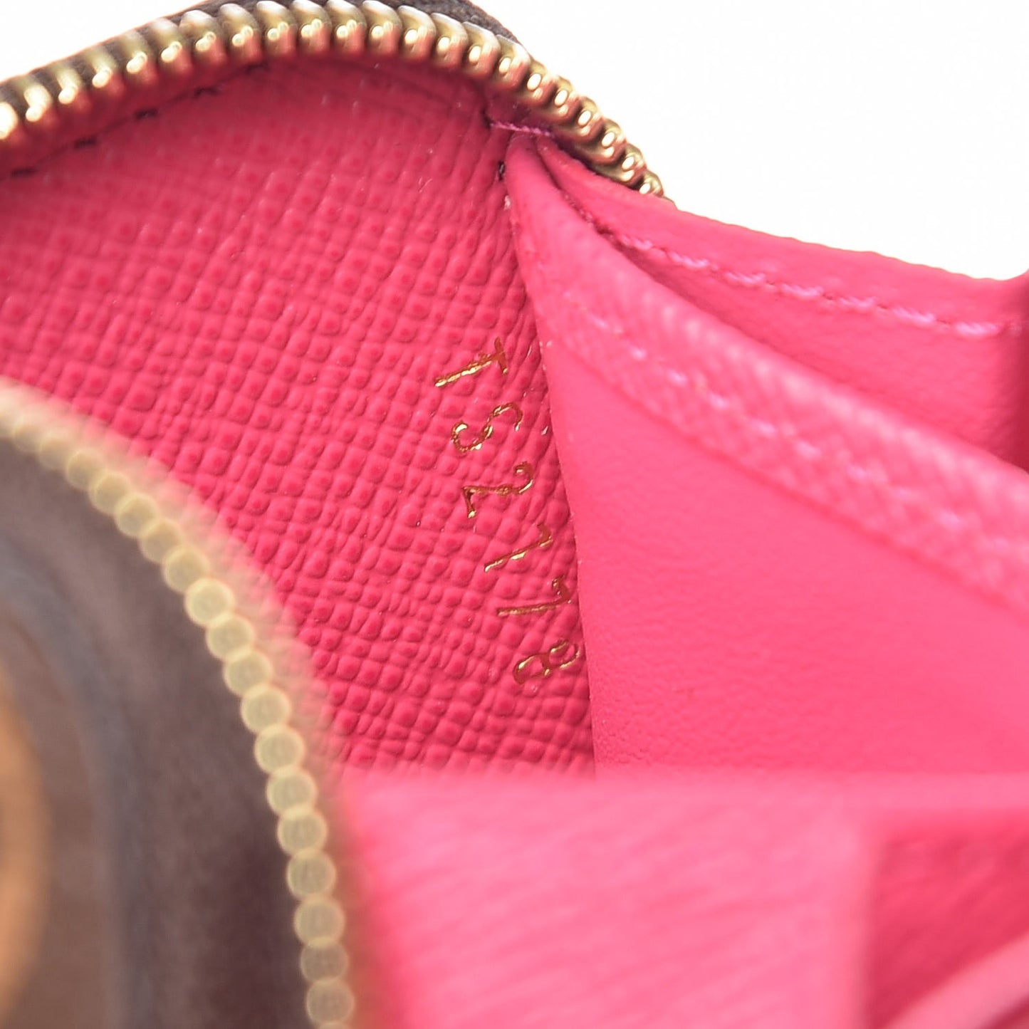 Monogram Travel Stickers Zippy Coin Purse