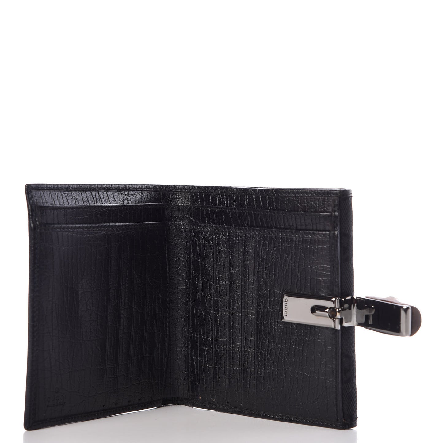 Monogram Bamboo Wallet Black