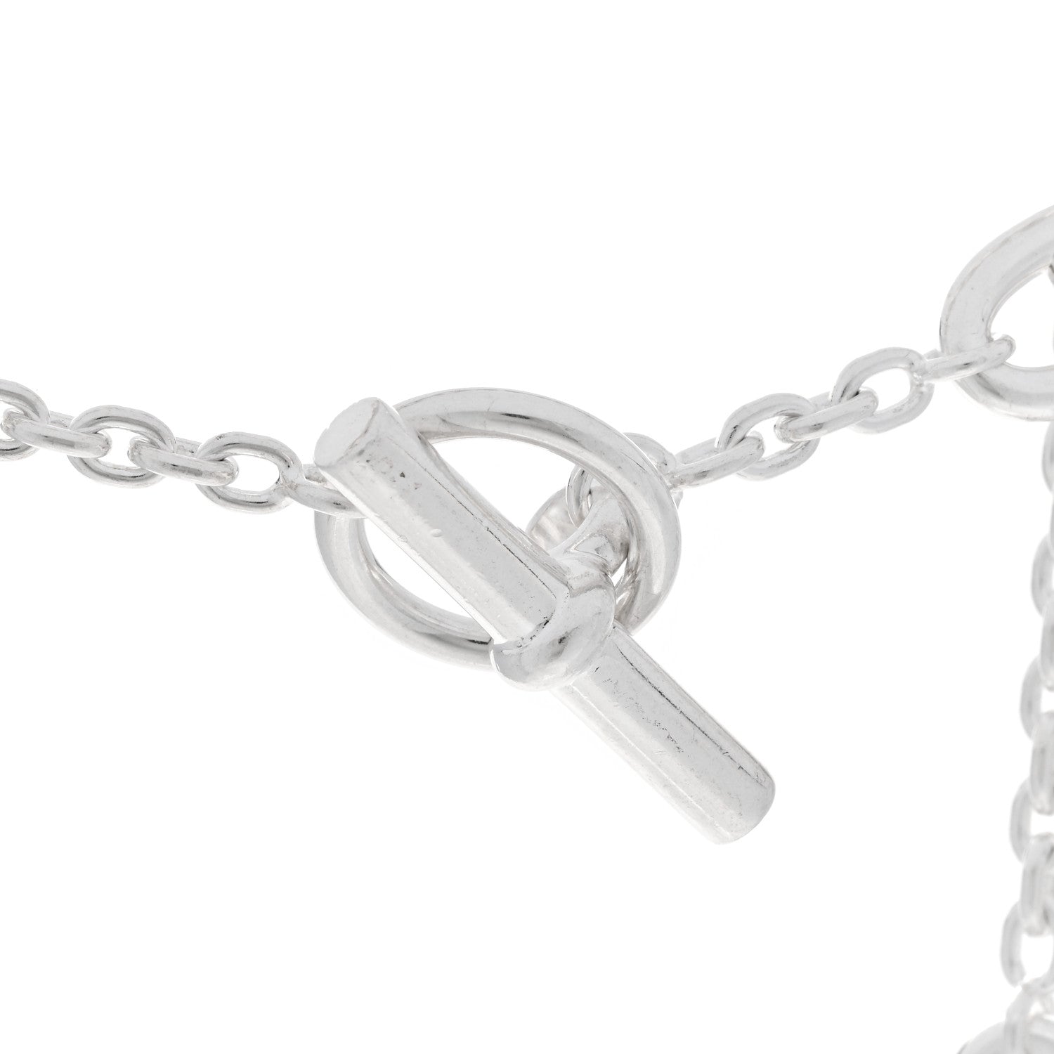 Hermes Sterling Silver Farandole Necklace 120 3 of 4