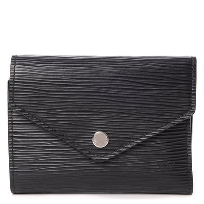 Louis Vuitton Epi Victorine Wallet Black 1 of 7