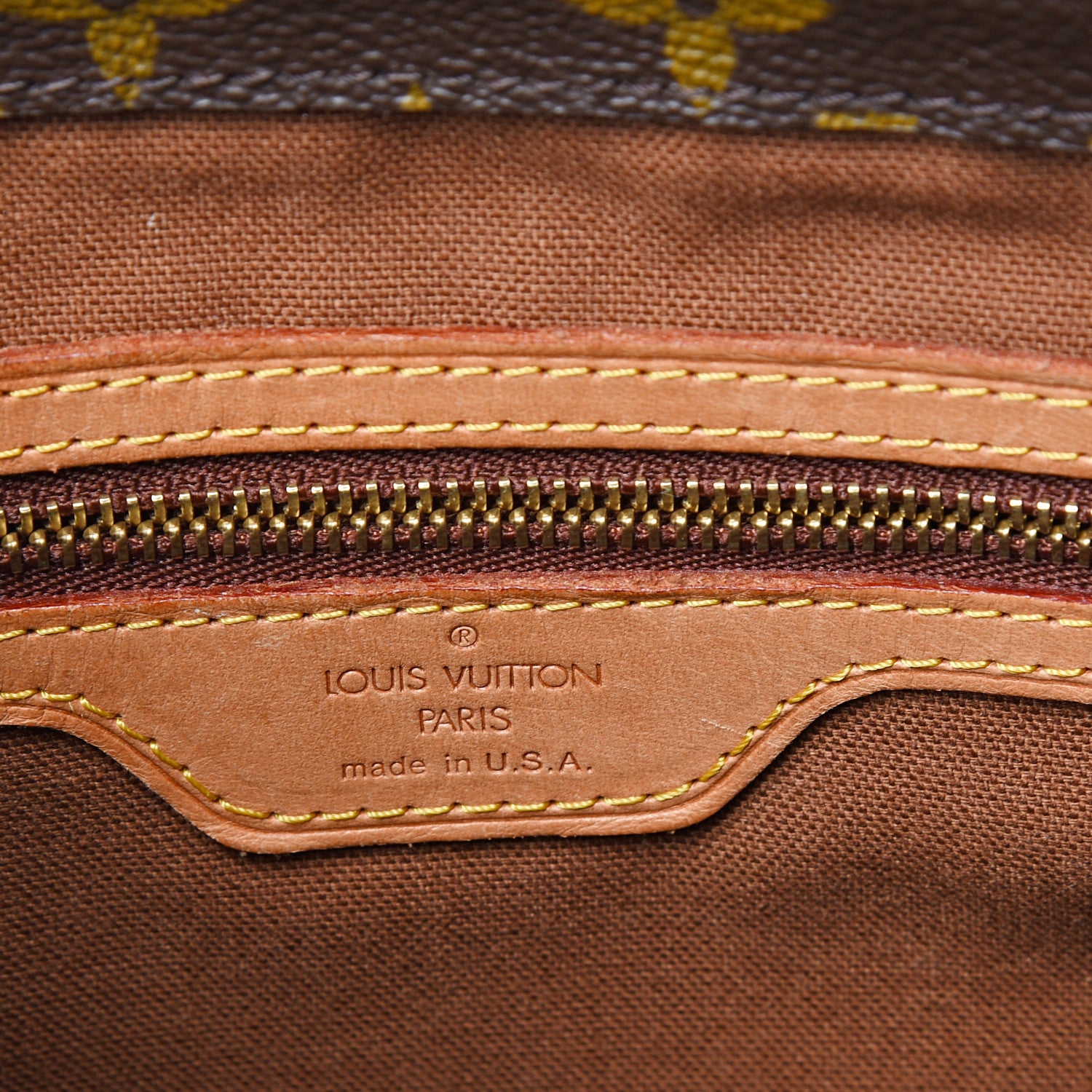 Louis Vuitton Monogram Cabas Piano 7 of 14