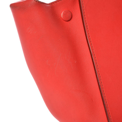 Celine Smooth Calfskin Small Tie Knot Tote Red 19 of 25