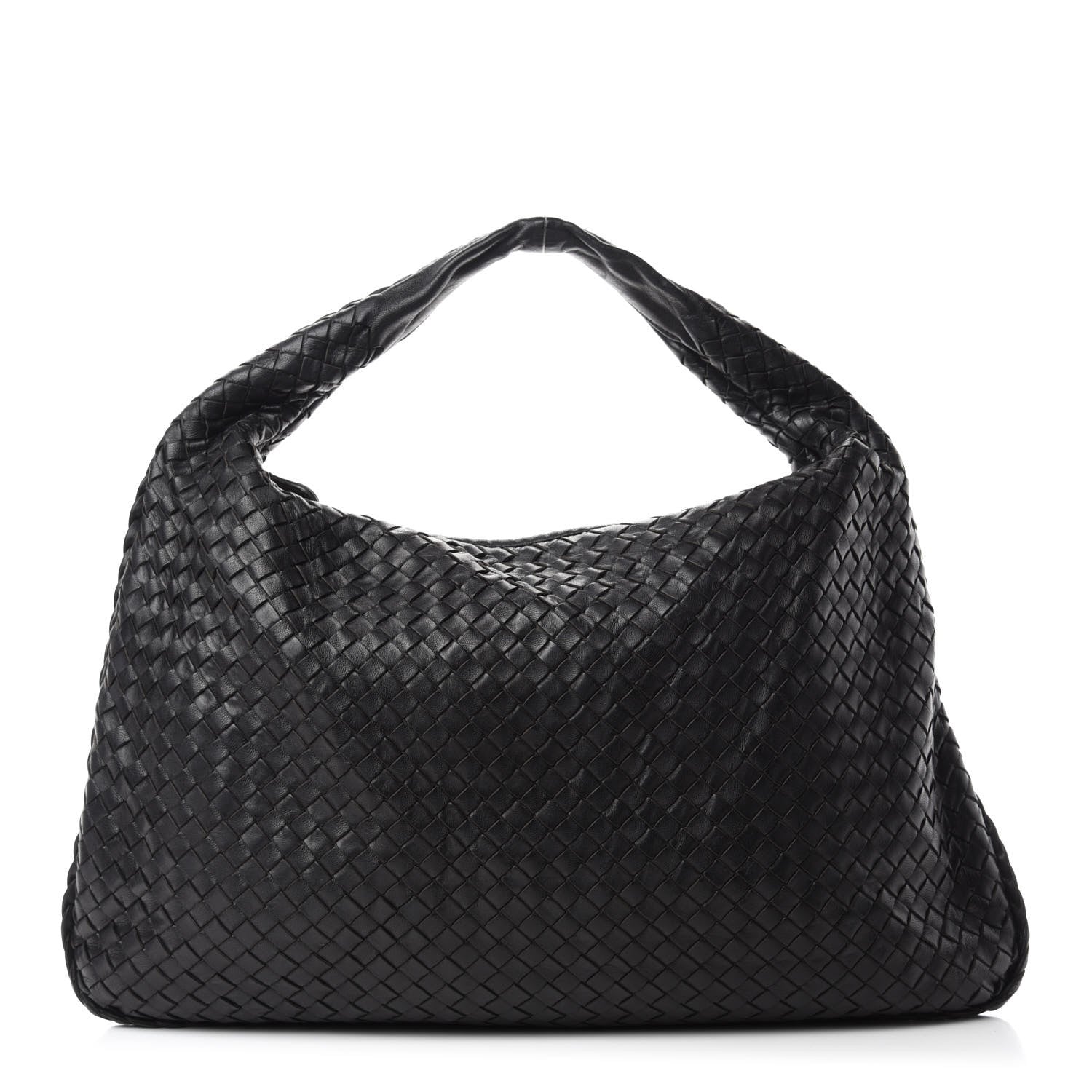 Bottega Veneta Nappa Intrecciato Medium Veneta Hobo Black 1 of 12