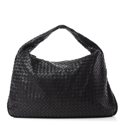 Bottega Veneta Nappa Intrecciato Medium Veneta Hobo Black 1 of 12