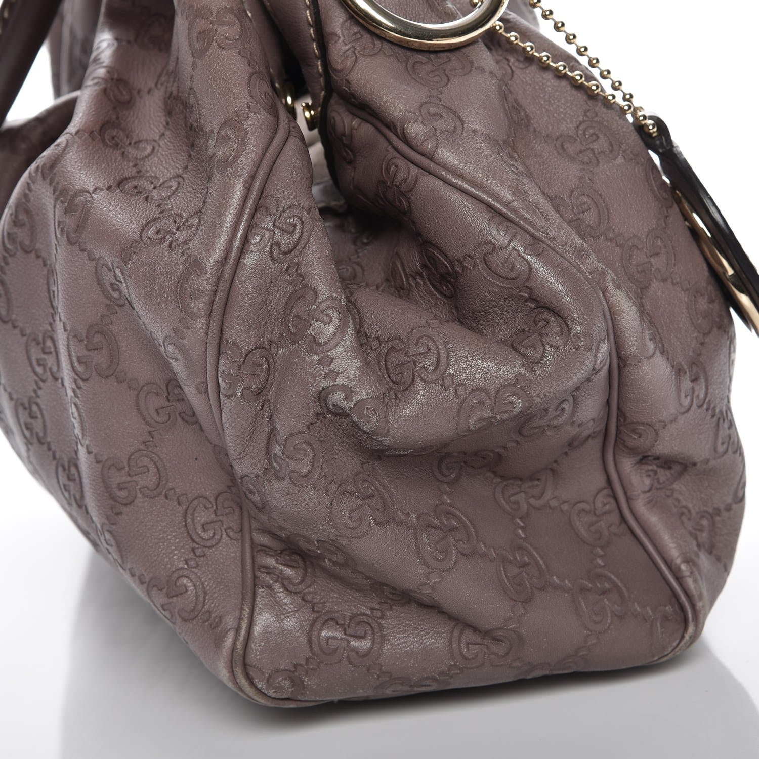 Gucci Guccissima Signature Medium Sukey Tote New Mauve 15 of 16