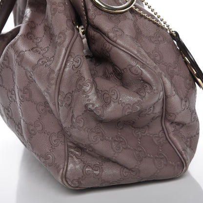 Gucci Guccissima Signature Medium Sukey Tote New Mauve 15 of 16