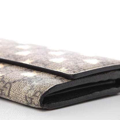 Gucci GG Supreme Monogram Bees Continental Wallet Beige Oro Black 10 of 10