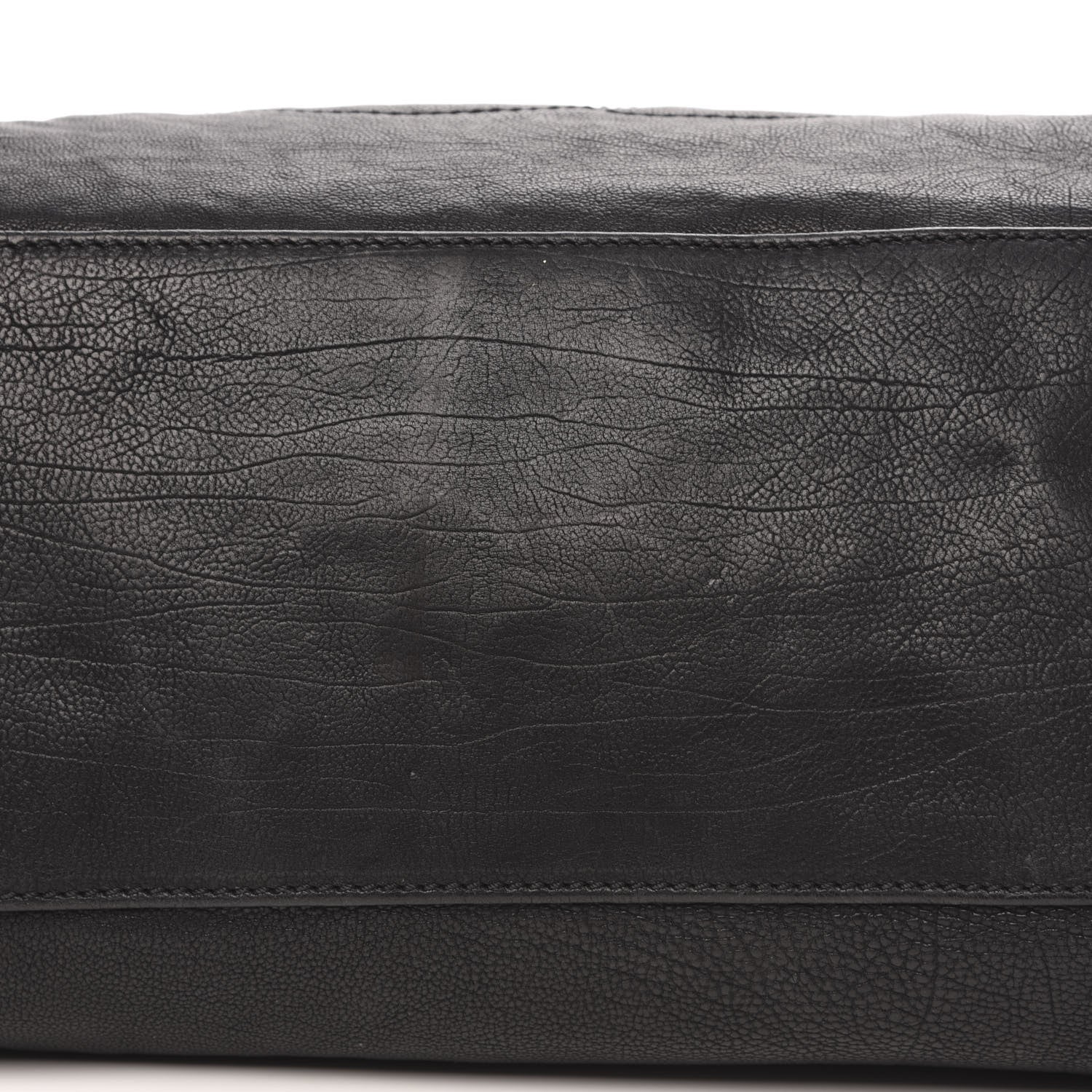 Chanel Glazed Calfskin East West Modern Chain Tote Black 9 of 14