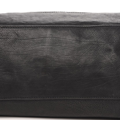 Chanel Glazed Calfskin East West Modern Chain Tote Black 9 of 14