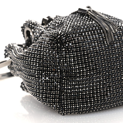 Jimmy Choo Mesh Crystal Bon Bon Bag Black 9 of 10